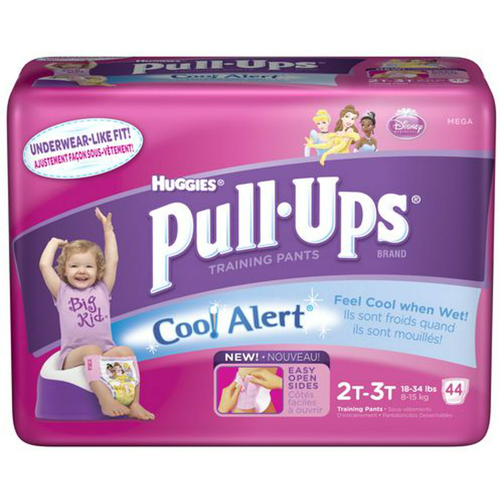 HUGGIES Pull-Ups Learning Designs Girls' Training Pants Size 4T-5T