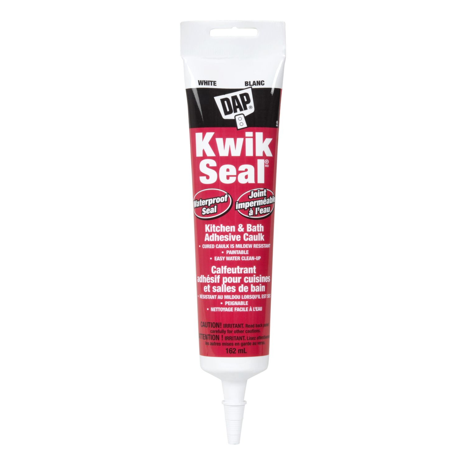 DAP Kwik Seal Tub & Tile White Adhesive Caulk Walmart Canada