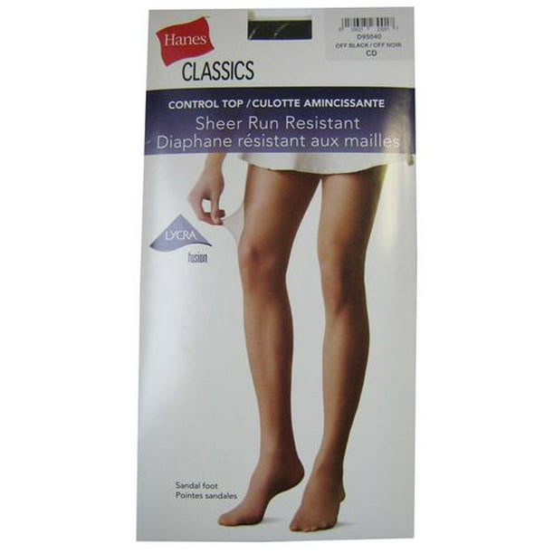 Hanes Silk Reflections Women's Lasting Sheer Control Top Pantyhose, Barely  There, C/D at  Women's Clothing store