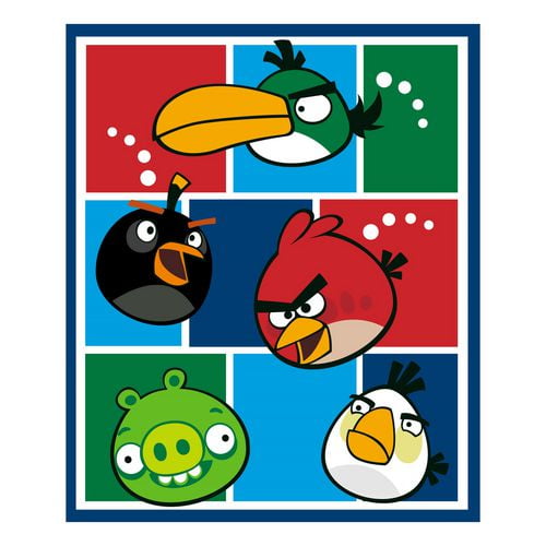 Rovio Ent. Jeté en molleton Angry Birds