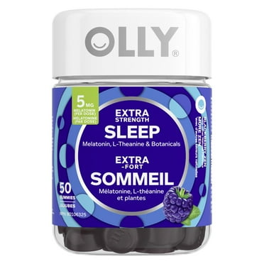 OLLY Extra Strength Sleep Blackberry Zen Gummy Supplement