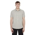 thumbnail image 1 of Dark Black Men's Short-Sleeve Button-Down Shirt, 1 of 6