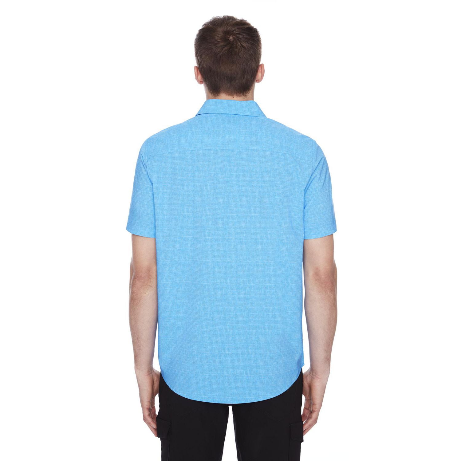 Chemise manches courtes pour homme Dark Black