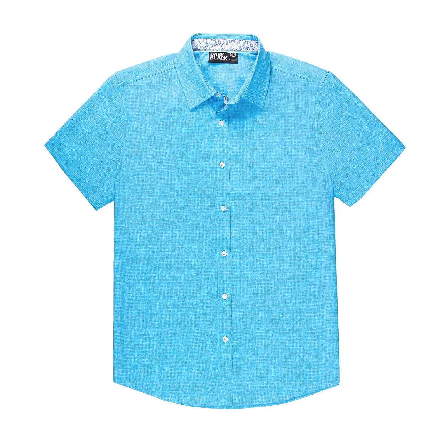 Chemise manches courtes pour homme Dark Black