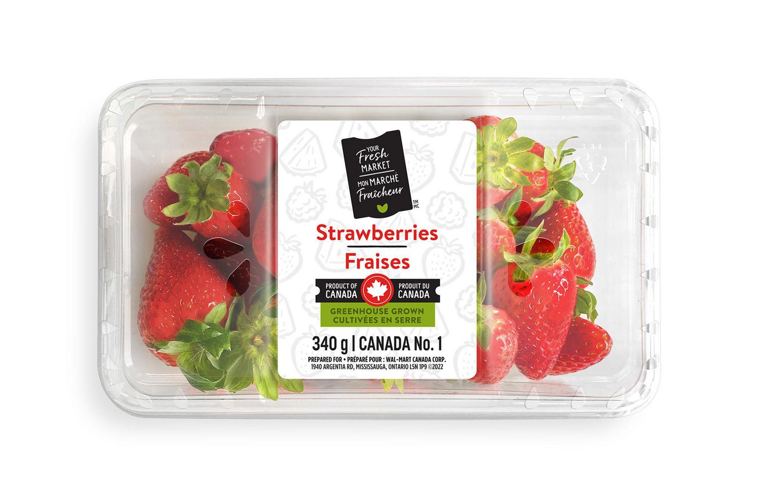 Green House Local Strawberries, 340g