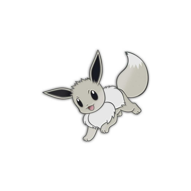 Official Radiant (Shiny) Eevee Metal Pokemon Go Pin
