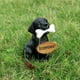 Mini statue de chien avec panneau bienvenue de Mainstays – image 2 sur 2