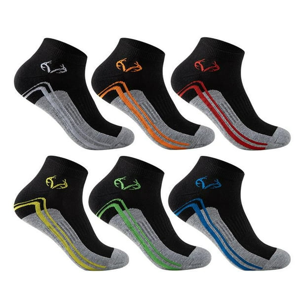 Men's Low Cut Socks 6-Pack 