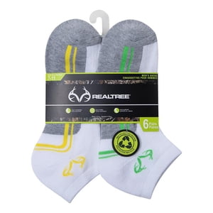 Real Chaussettes à faible coupe pour hommes d'arbre 6-Pack