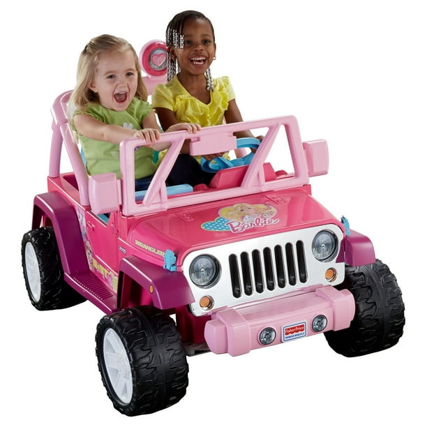 Power Wheels – Jammin' Jeep Wrangler de Barbie