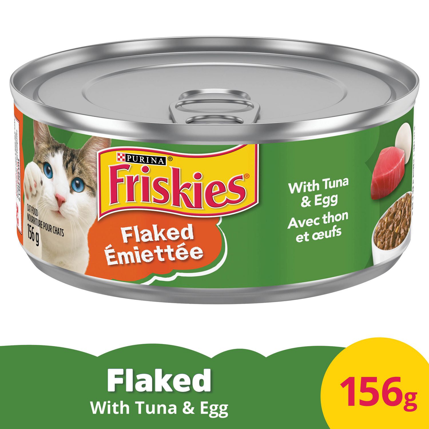 Friskies Flaked Wet Cat Food; Tuna & Egg Walmart Canada