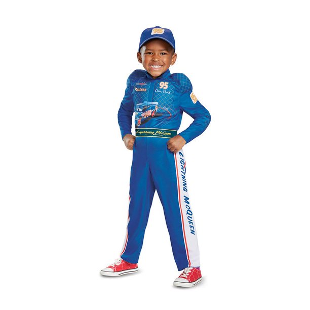 Disguise Disney Cars 3 McQueen Blue Classic Toddler Boys' Costume