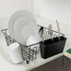 Petit égouttoir à vaisselle en fil métallique Mainstays - Noir Petit égouttoir à vaisselle – image 3 sur 6