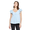 thumbnail image 1 of No Boundaries Women's Babydoll Tee, 1 of 6