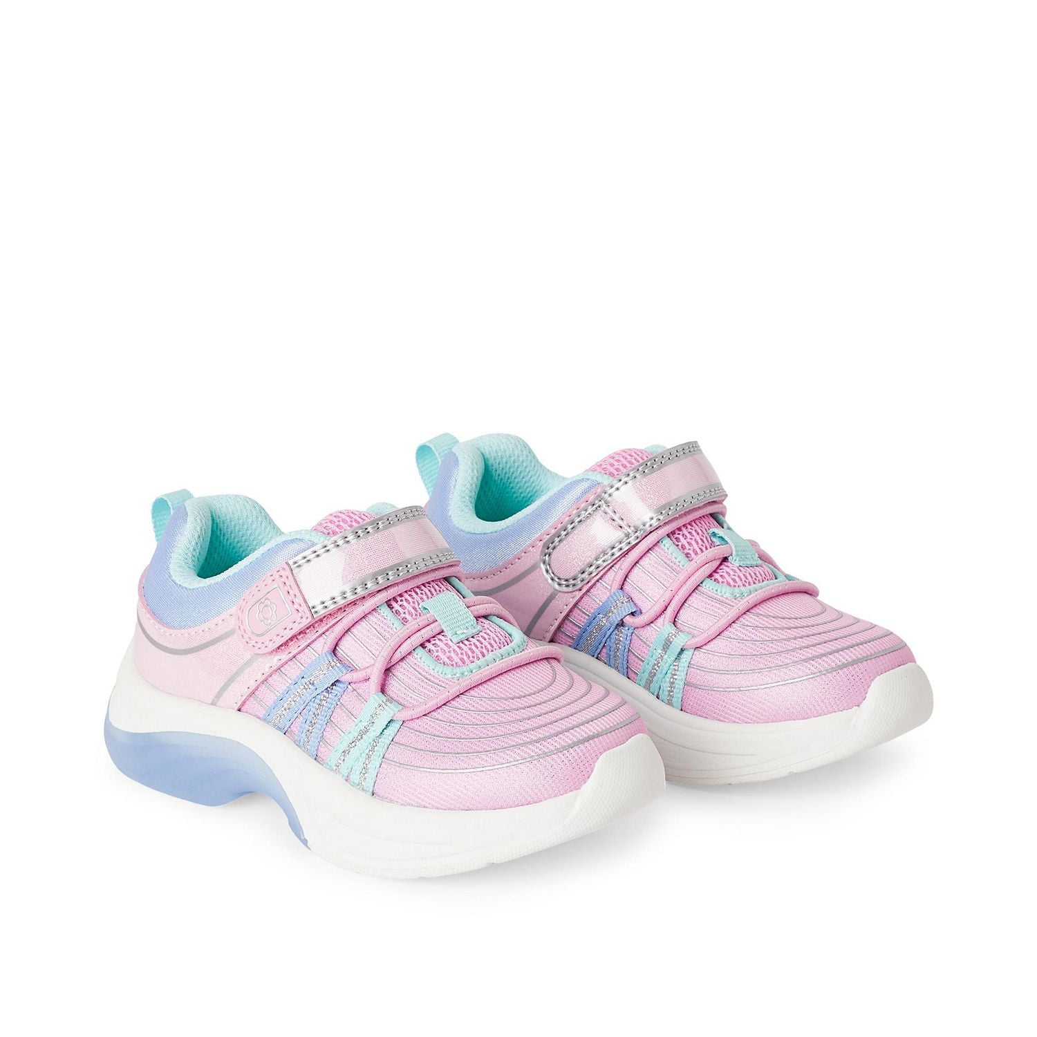 Athletic Works Toddler Girls' Light-Up Sneakers
