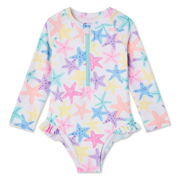 Toddler Girls' Rash Guard 1Piece Walmart.ca