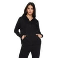 thumbnail image 1 of No Boundaries Women's Oversized Fleece Zip-Up Hoodie, 1 of 6