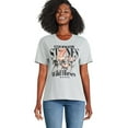 thumbnail image 1 of The Rolling Stones Women's Boyfriend Fit Tee, 1 of 3