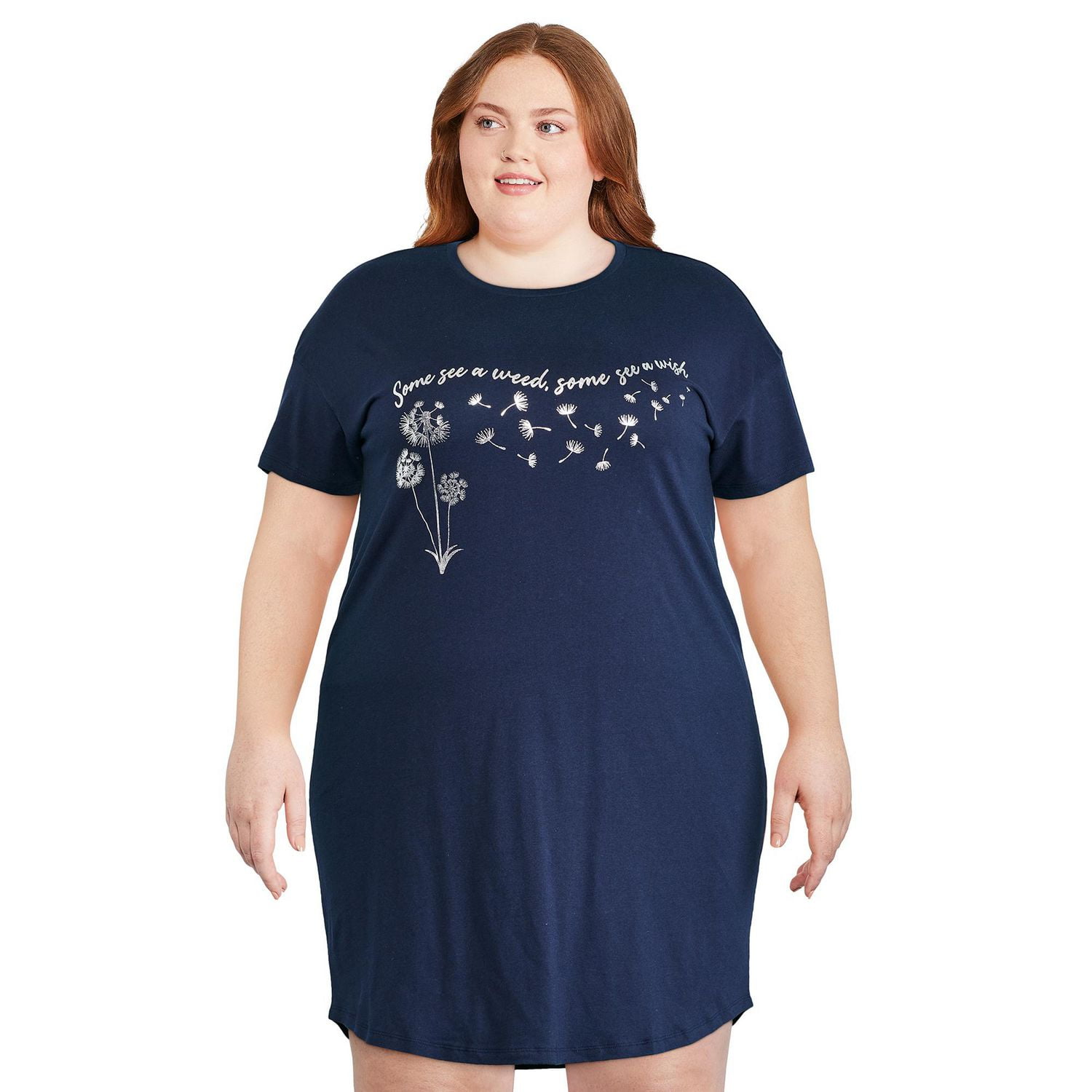 George Plus Women's Nightshirt, Sizes 1X-4X