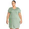 thumbnail image 1 of George Plus Women's V-Neckline Nightshirt, 1 of 6