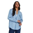 thumbnail image 1 of George Women's Denim Shirt, 1 of 6