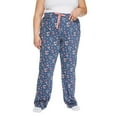thumbnail image 1 of George Women's Plus Open Leg Pajama Pant, 1 of 6
