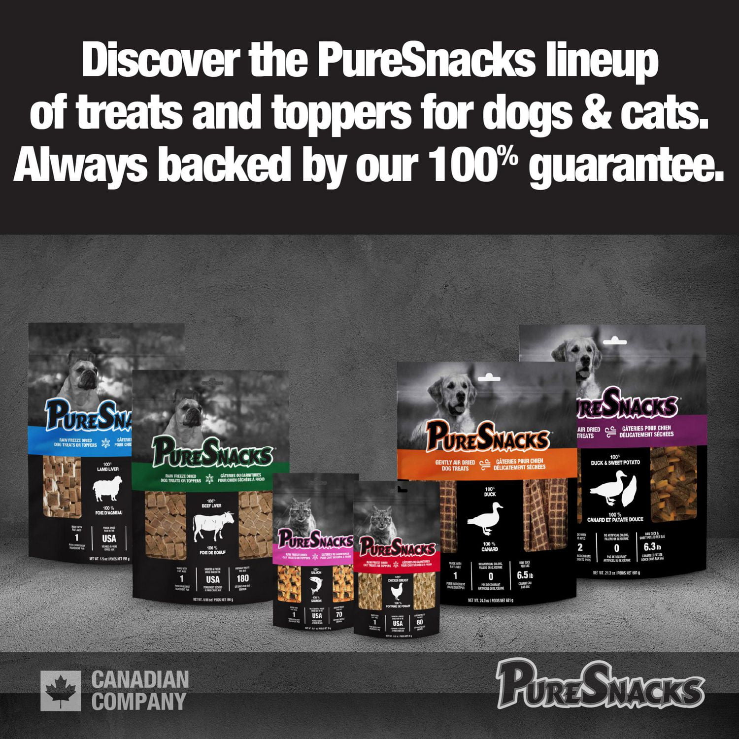 Pure snacks sales dog treats