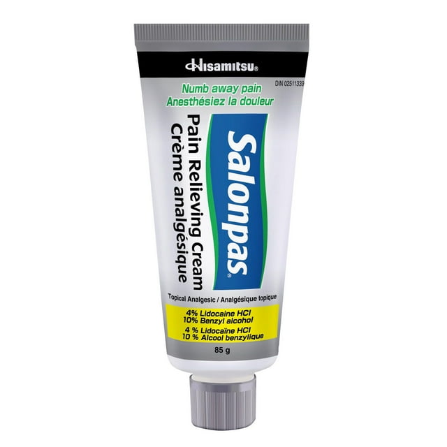 Salonpas Pain Relieving Cream, for temporary relief of pain and/or itching