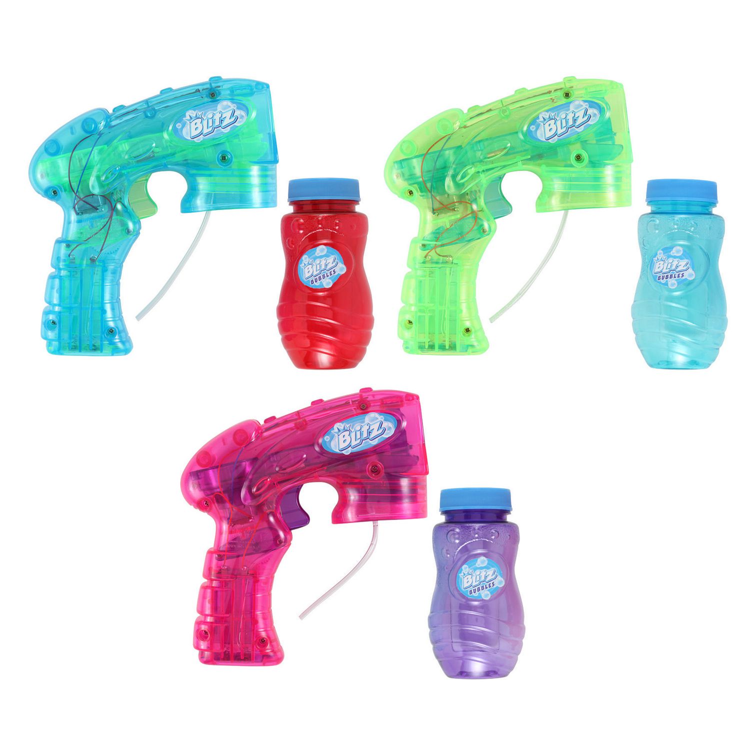 Pistolets à bulles pour enfants et tout-petits, pistolet à bulles