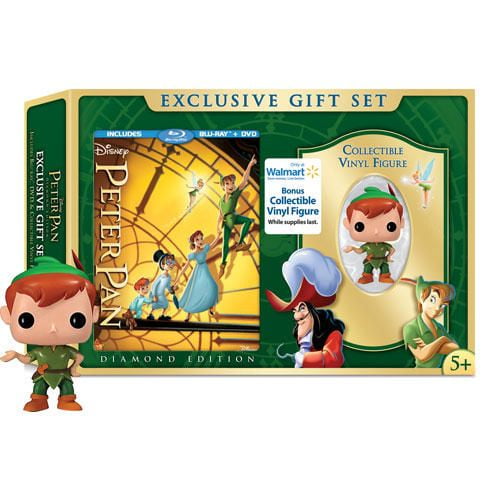 Peter Pan (Blu-ray + DVD + Figurine) (Exclusif à Walmart)