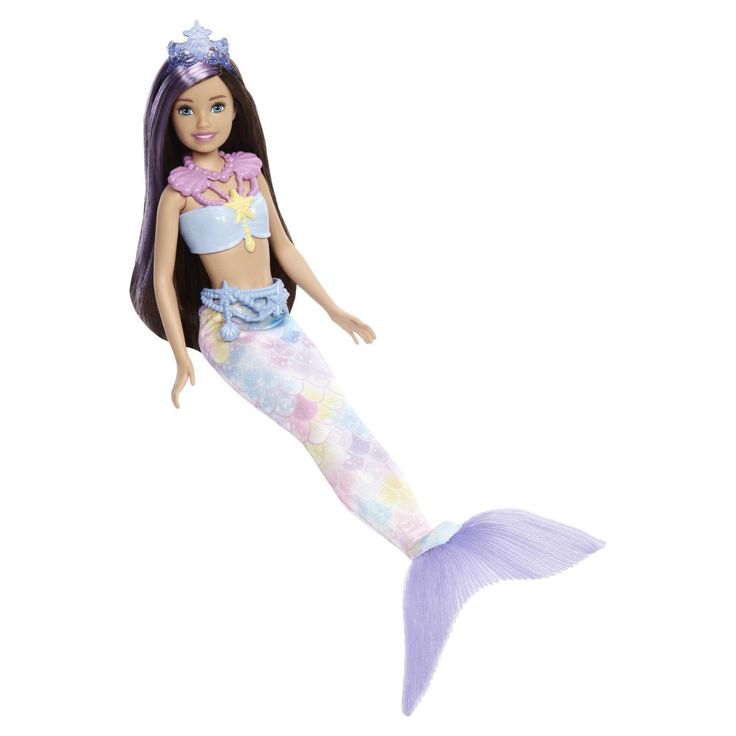Barbie Mermaid Power Skipper Doll with Mermaid Tail, Pet & Accessories