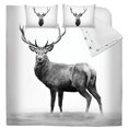 thumbnail image 2 of Safdie & Co. Comforter Set 3PC K Printed Nordic Deer, 2 of 2