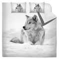 thumbnail image 2 of Safdie & Co. Comforter Set 3PC DQ Snowy Wolf, 2 of 2
