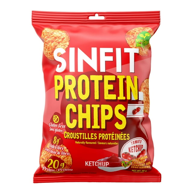 SinFit Protein Chips - Ketchup