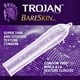 Trojan BareSkin condoms lubrifiés nervurés 10 condoms lubrifiés en latex – image 2 sur 8