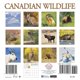 2015 Mini Calendrier des Faunes sauvages Canadiennes du photographe Bela Baliko – image 2 sur 3