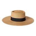 thumbnail image 1 of Time and Tru Women's Boater Hat, 1 of 2