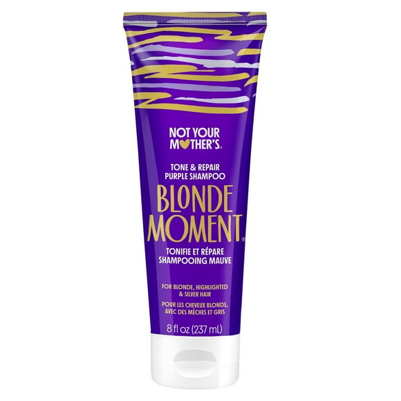 BLONDE MOMENT TONE & REPAIR PURPLE SHAMPOO, PURPLE SHAMP 237ML