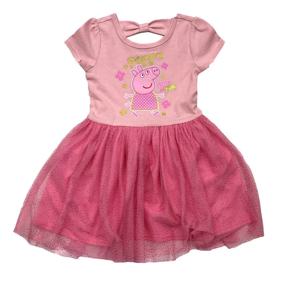 peppa pig denim dress