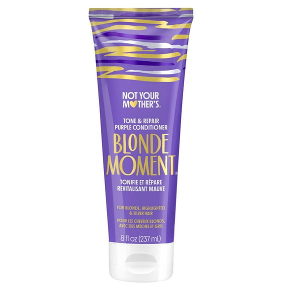 APRÈS-SHAMPOING BLONDE MOMENT TONE & REPAIR POURPRE COND VIOLET 237ML