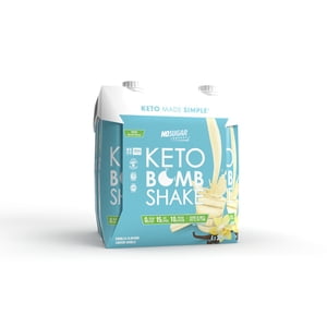 No Sugar Keto Bomb Shake Vanilla
