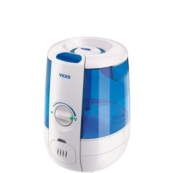 Vicks VUL600C CoolReliefᵀᴹ Ultrasonic Filter Free Cool Mist Humidifier, VapoSteam** + Cool Mist