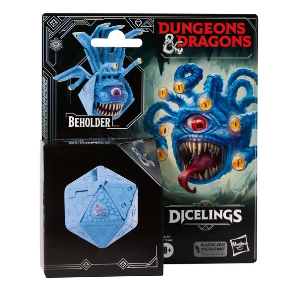 Dungeons & Dragons Dicelings Blue Beholder Collectible D&D Monster Dice