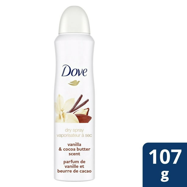 Dove Nourishing Secrets Dry Spray Antiperspirant Indulging Ritual Vanilla  and Cocoa Butter