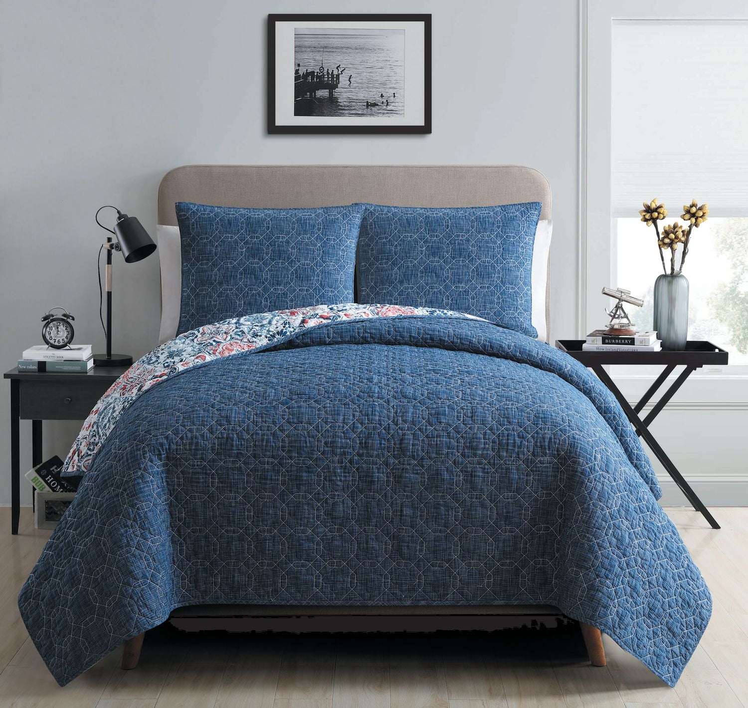 hometrends Farmhouse 3Piece Quilt Set Walmart Canada