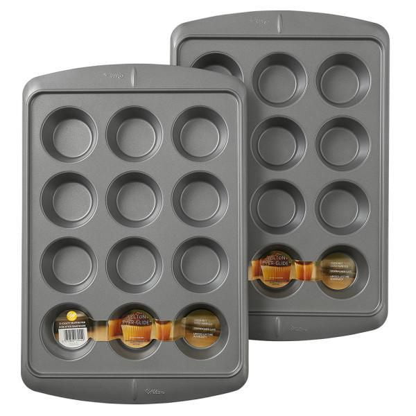 Wilton EverGlide 12Cup NonStick Muffin and Cupcake Pan