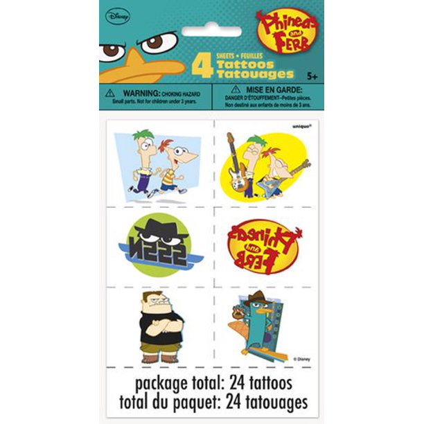 Phineas & Ferb Tatouages