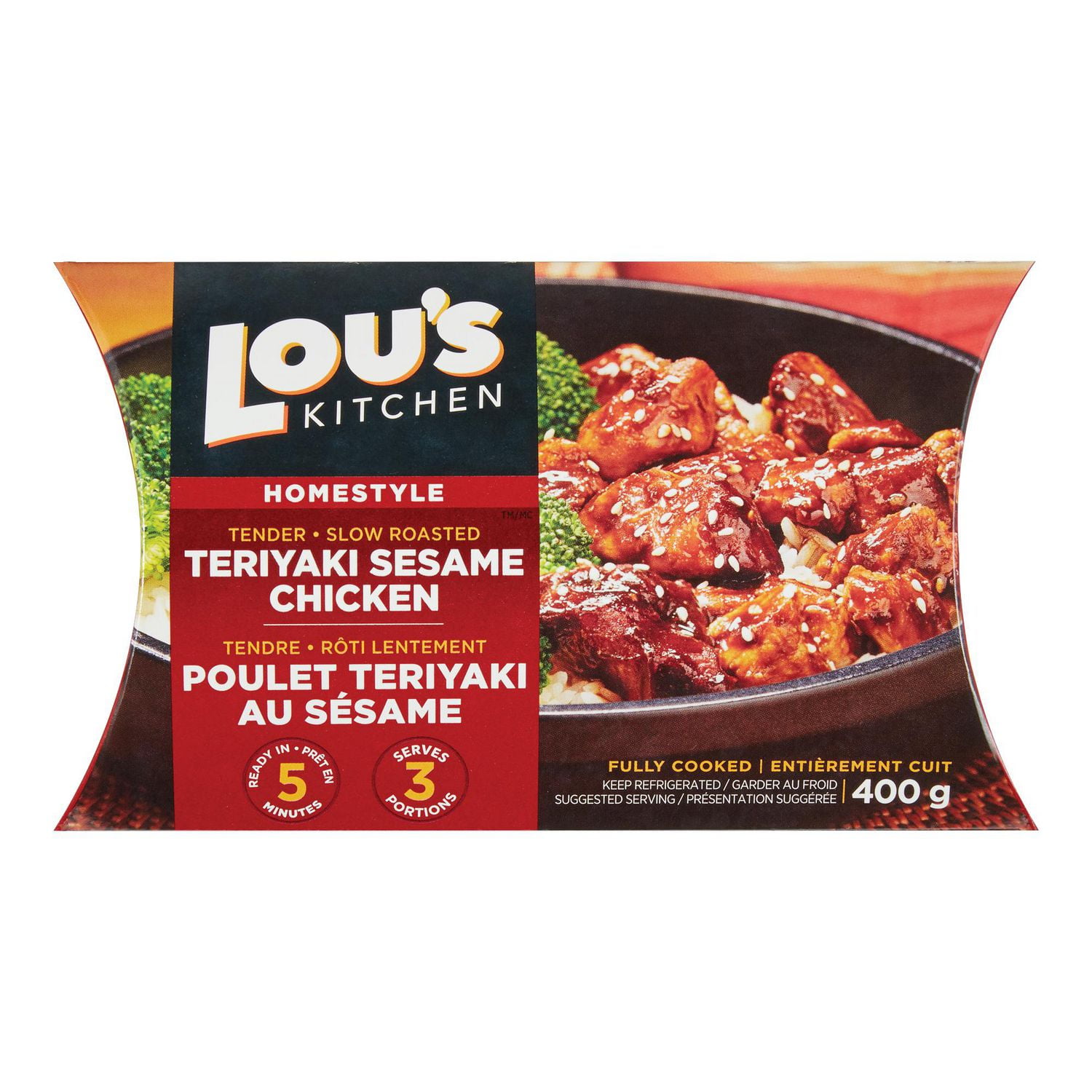 Lou's Kitchen Homestyle Teriyaki Sesame Chicken | Walmart Canada