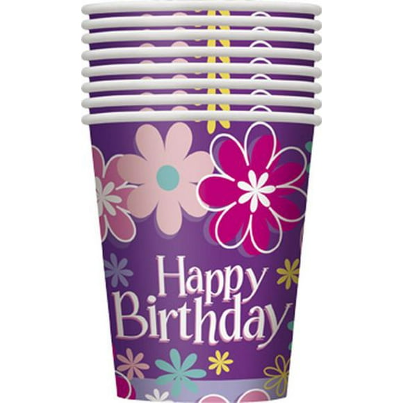 Gobelets Fleur 270 ml