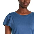 thumbnail image 4 of George Women's Eyelet Flutter Sleeve Top, 4 of 6